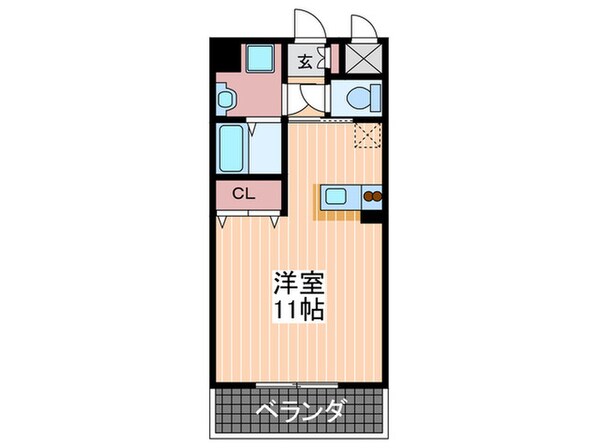 カルフ－ル緑井の物件間取画像